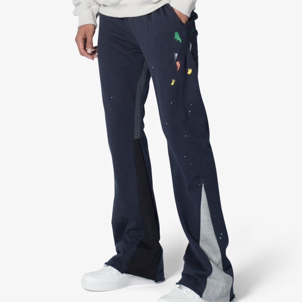 MNML Paint Splatter Bootcut Sweatpants